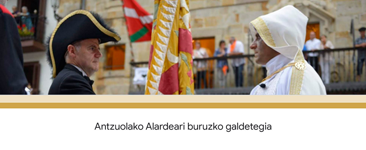 Antzuolako Alardeari buruzko galdetegia